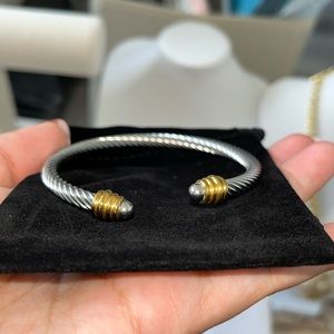 Gold and silver bracelet